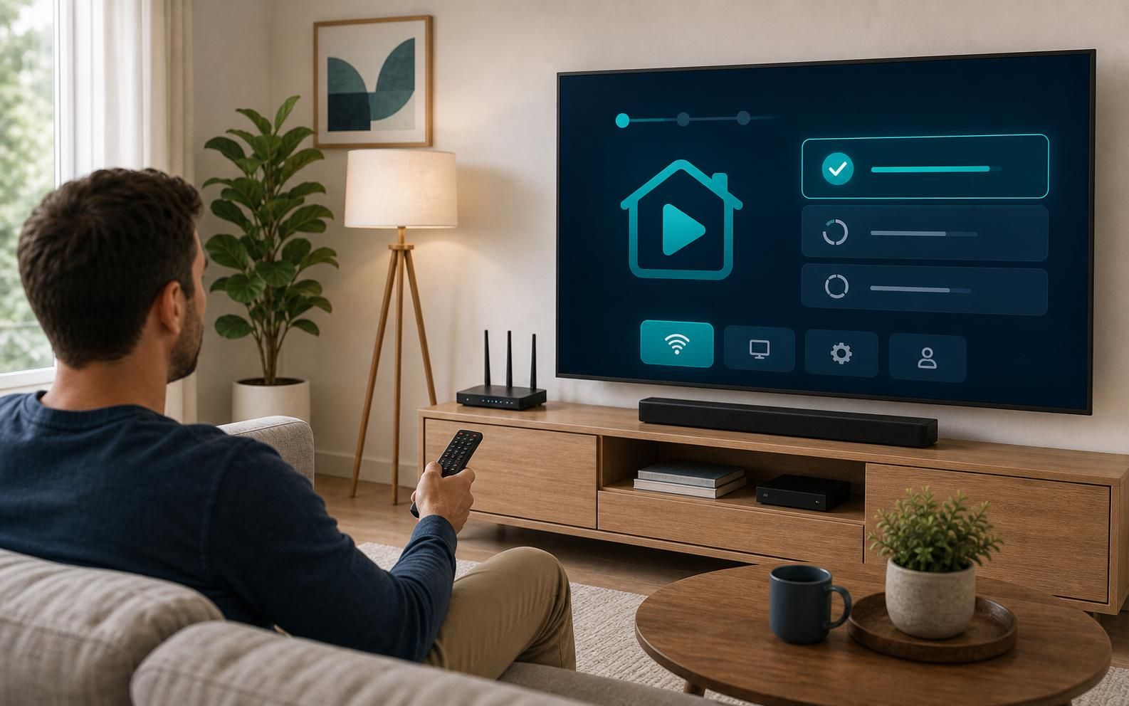 Connecting a streaming device to a TV
